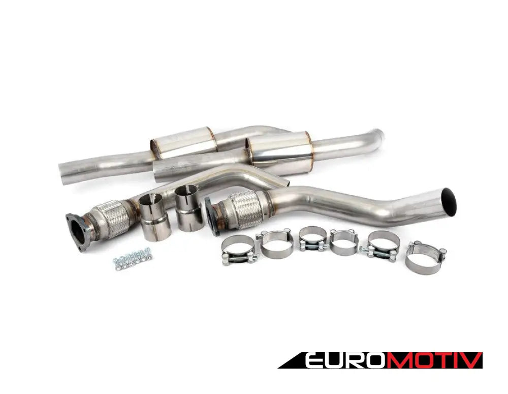 2.5’ Performance Downpipe Set - Resonated