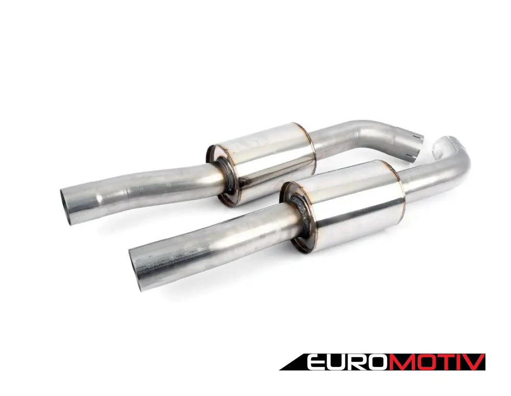 2.5’ Performance Downpipe Set - Resonated