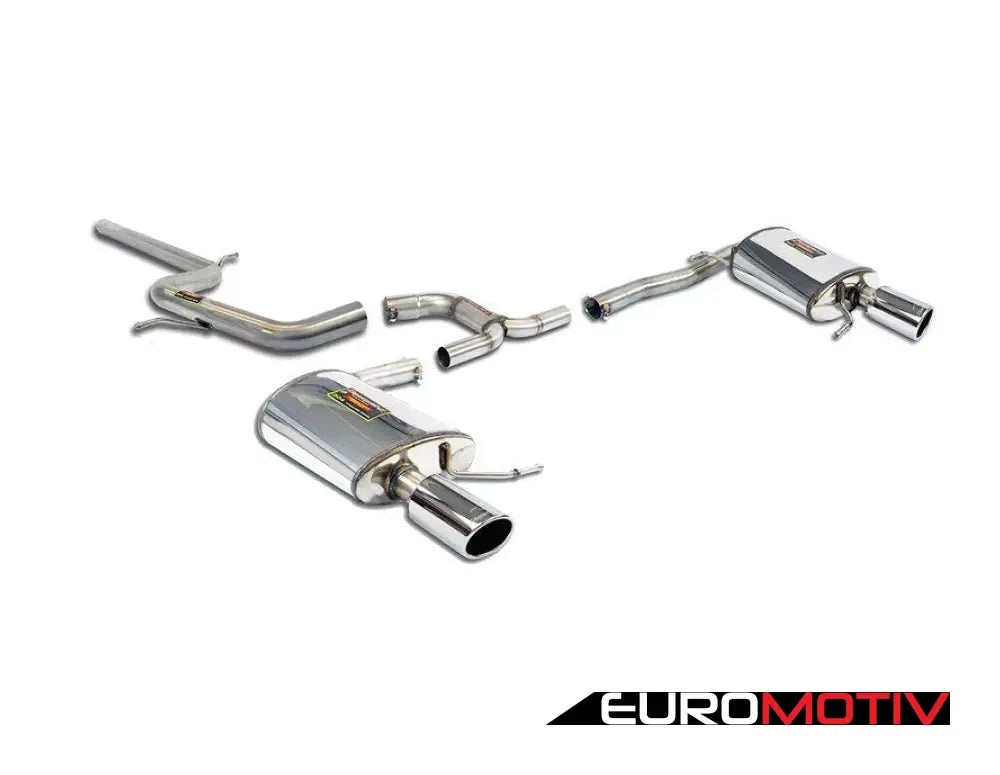 2.75’ Cat-Back Exhaust System - Non-Resonated With Dual Rear Mufflers