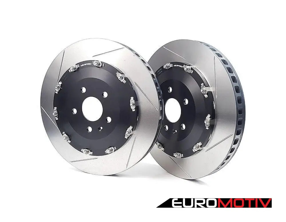 2-Piece Front Brake Rotors - Pair (370X34)