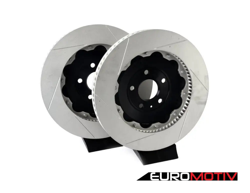 2-Piece Full-Floating Front Brake Rotors - Pair (370Mm)