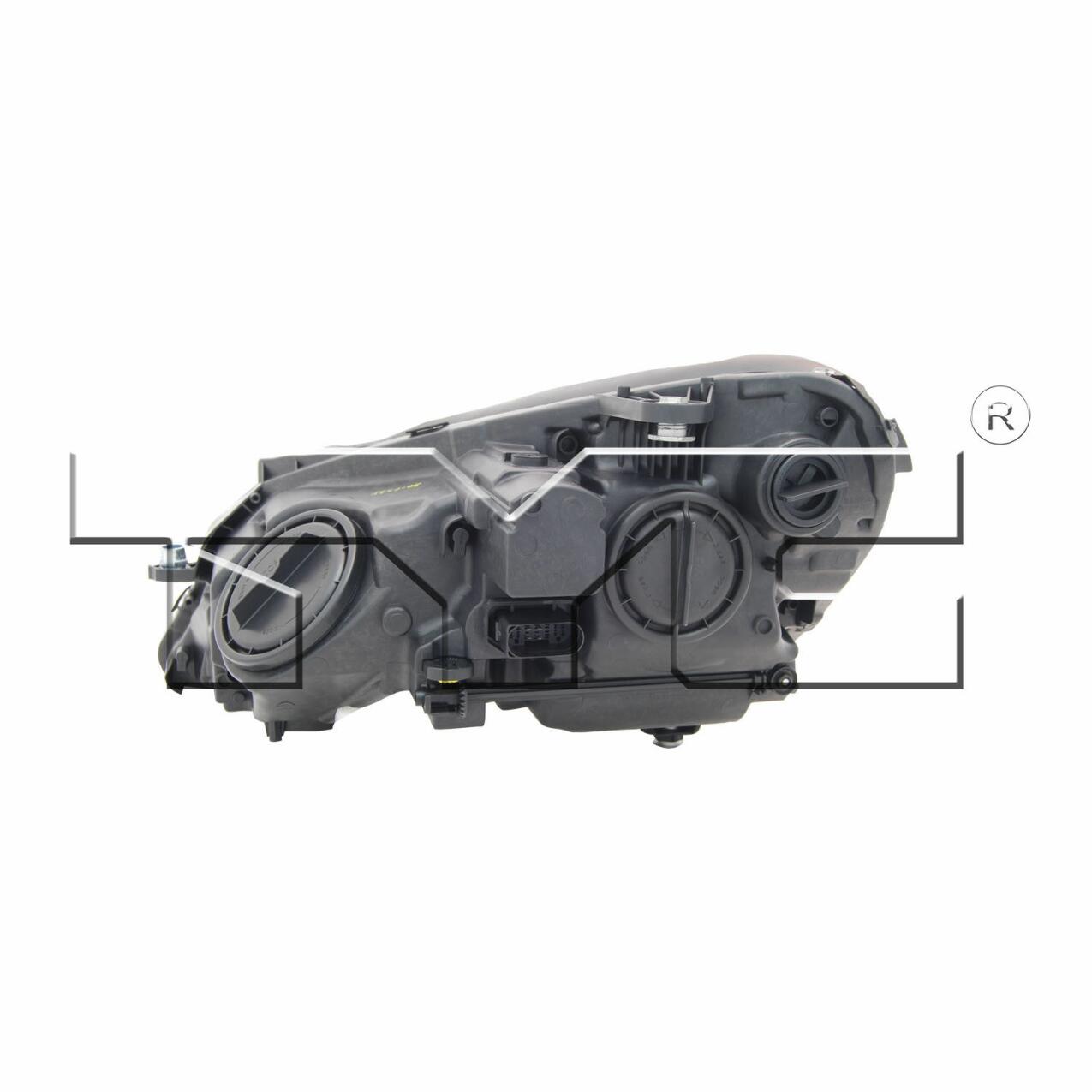 Mercedes Headlight Assembly – Passenger Side (Halogen) (NSF) 212820966164 – TYC 2012235001