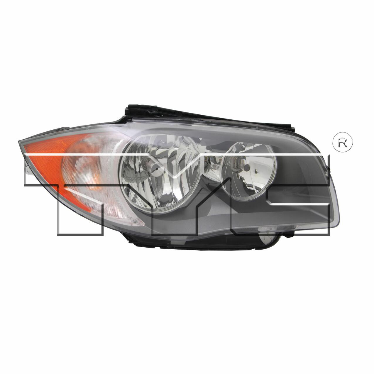 BMW Headlight Assembly – Passenger Side (Halogen) (NSF) 63116924668 – TYC 2012489001