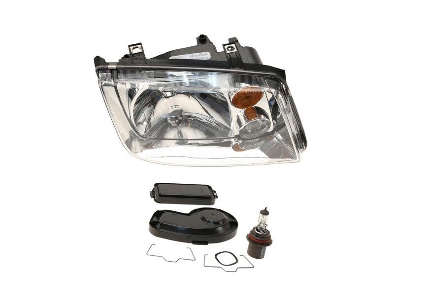 VW Headlight Assembly – Passenger Side (Halogen) (NSF) 1J5941018BH – TYC 205653601