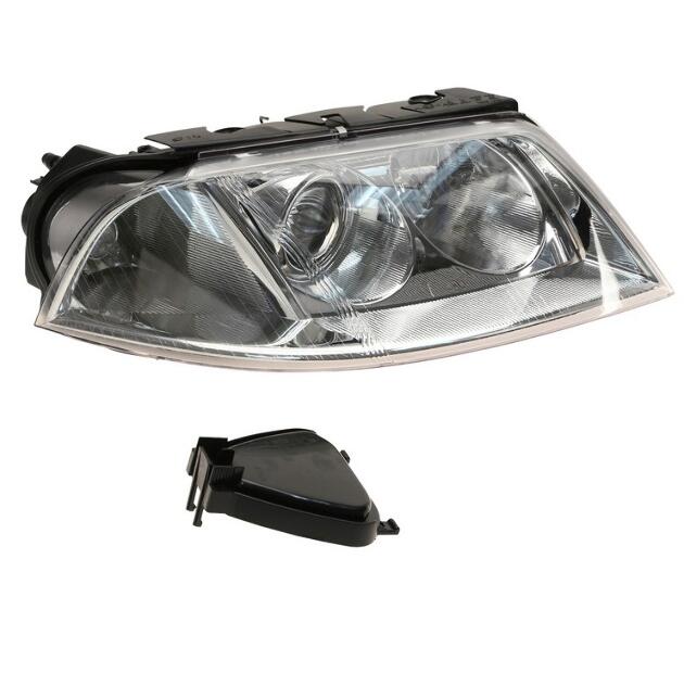 VW Headlight Assembly – Passenger Side (Halogen) (NSF) 3B0941016AQ – TYC 206243001