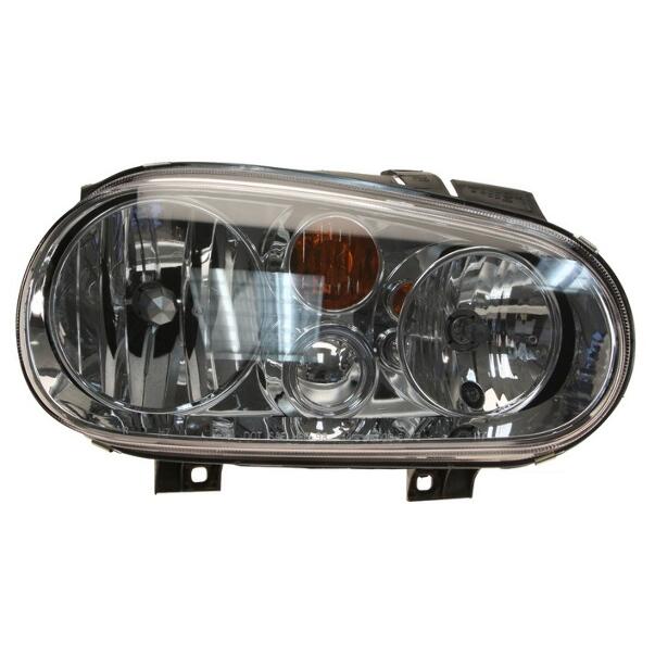 VW Headlight Assembly – Passenger Side (Halogen) 1J0941018D – TYC 20647370