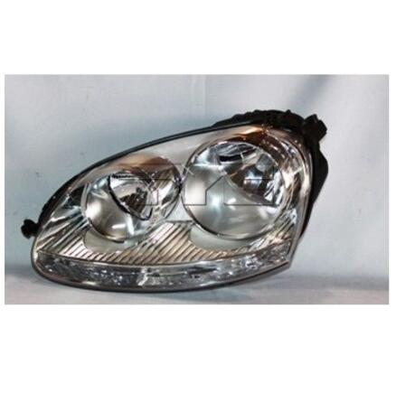 VW Headlight Assembly – Driver Side (Halogen) (NSF) 1K6941005S – TYC 206680001