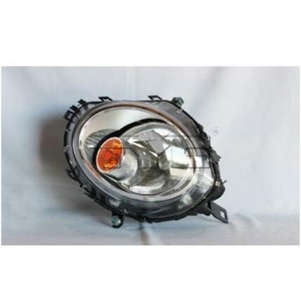 Mini Headlight Assembly – Driver Side (Halogen) (NSF) 63122751869 – TYC 206888001