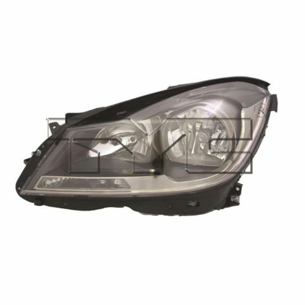 Mercedes Headlight Assembly – Driver Side (Halogen) (Gray Bezel) (NSF) 2048209959 – TYC 209274901