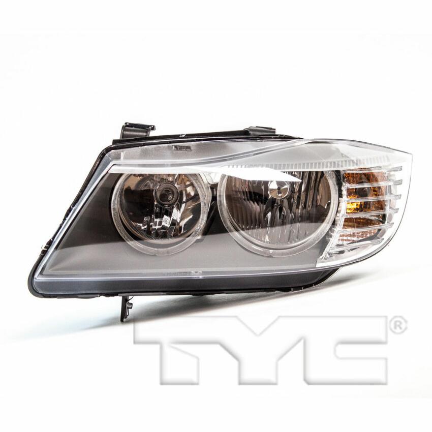 BMW Headlight Assembly – Driver Side (Halogen) (NSF) 63117202577 – TYC 209356001