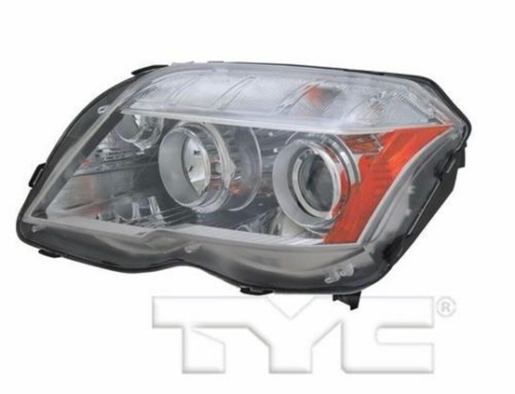 Mercedes Headlight Assembly – Driver Side (Halogen) (NSF) 2048207259 – TYC 209374001