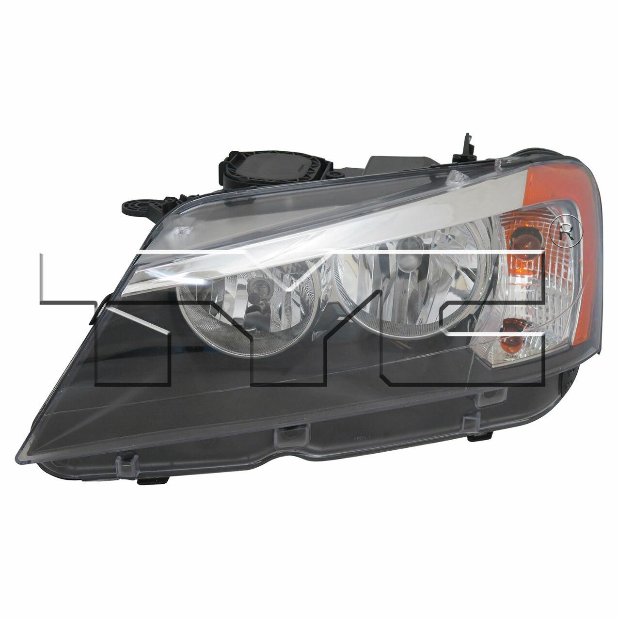 BMW Headlight Assembly – Driver Side (Halogen) (NSF) 63117222025 – TYC 209584001