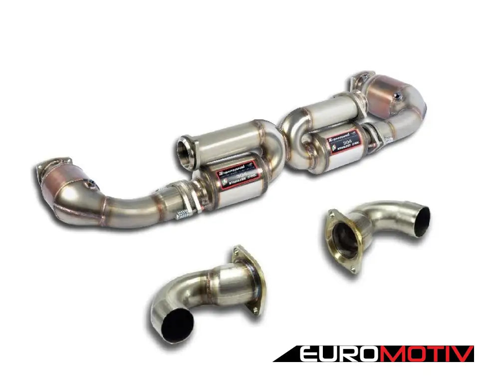 2007-2009 997.1 Turbo Back Performance Exhaust - Race