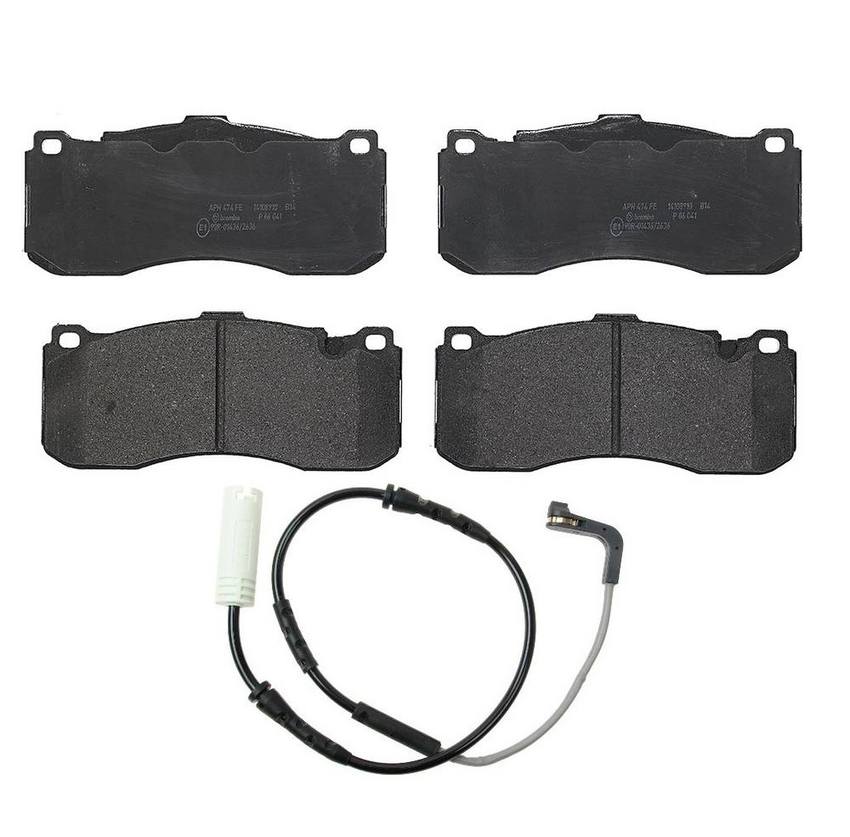 Brembo BMW Brakes Kit – Pads Front (Low-Met) (with Sensor) 34116797860 – Brembo 2007313KIT