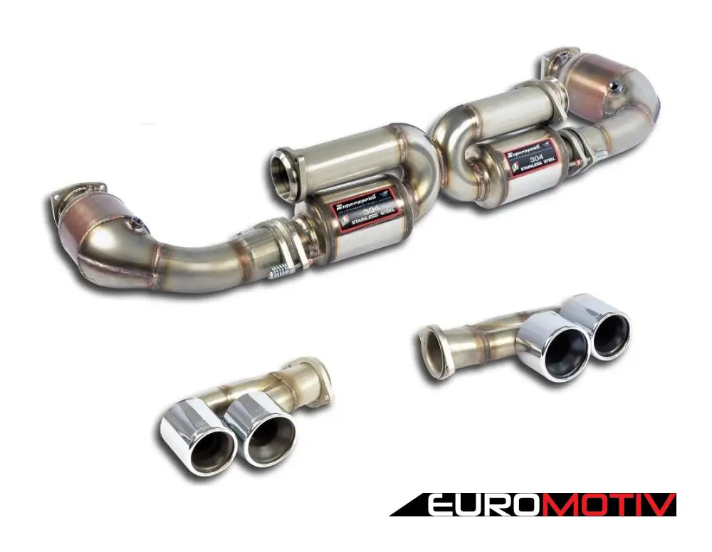 2010-2013 997.2 Turbo / S Racing Exhaust System