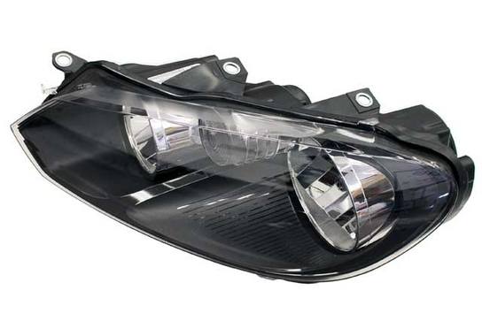 VW Headlight Assembly – Driver Side (Halogen) (NSF) 5K0941005D – TYC 2012686001