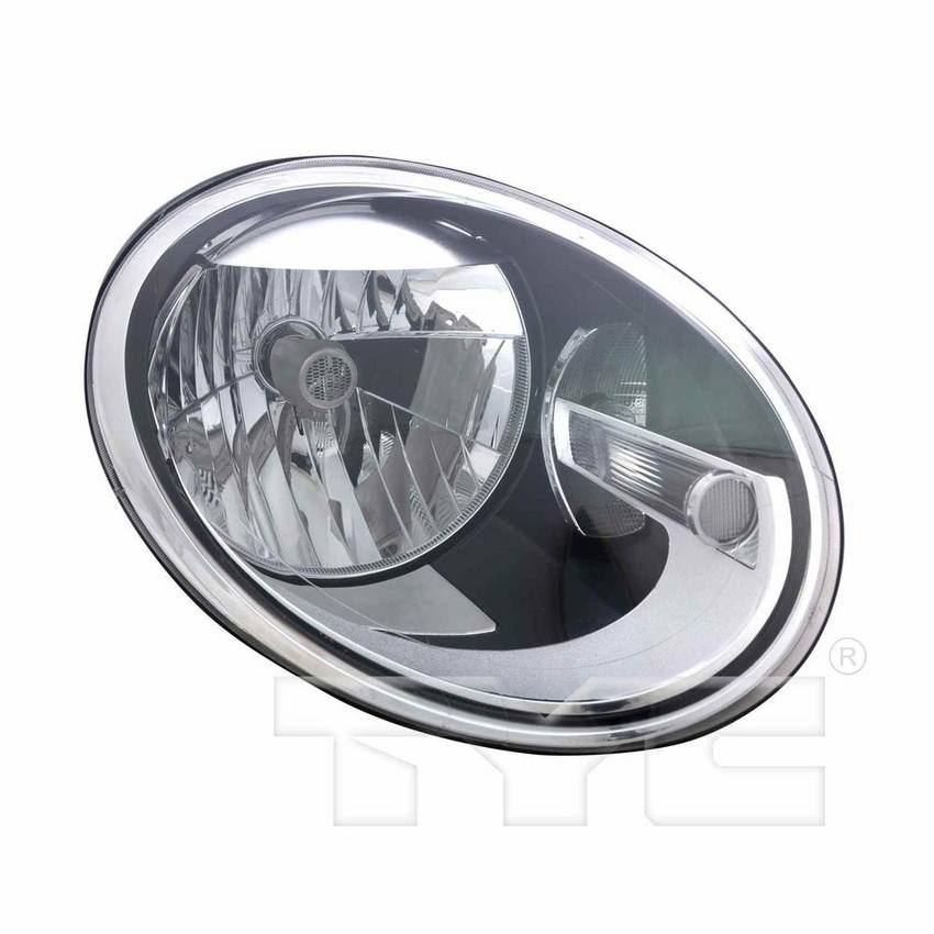 VW Headlight Assembly – Passenger Side (Halogen) (NSF) 5C1941006 – TYC 2012775001