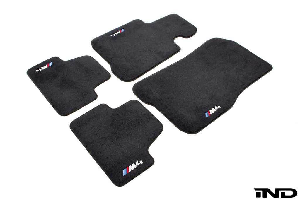 IND F8X M3 / M4 Custom Floor Mat Set