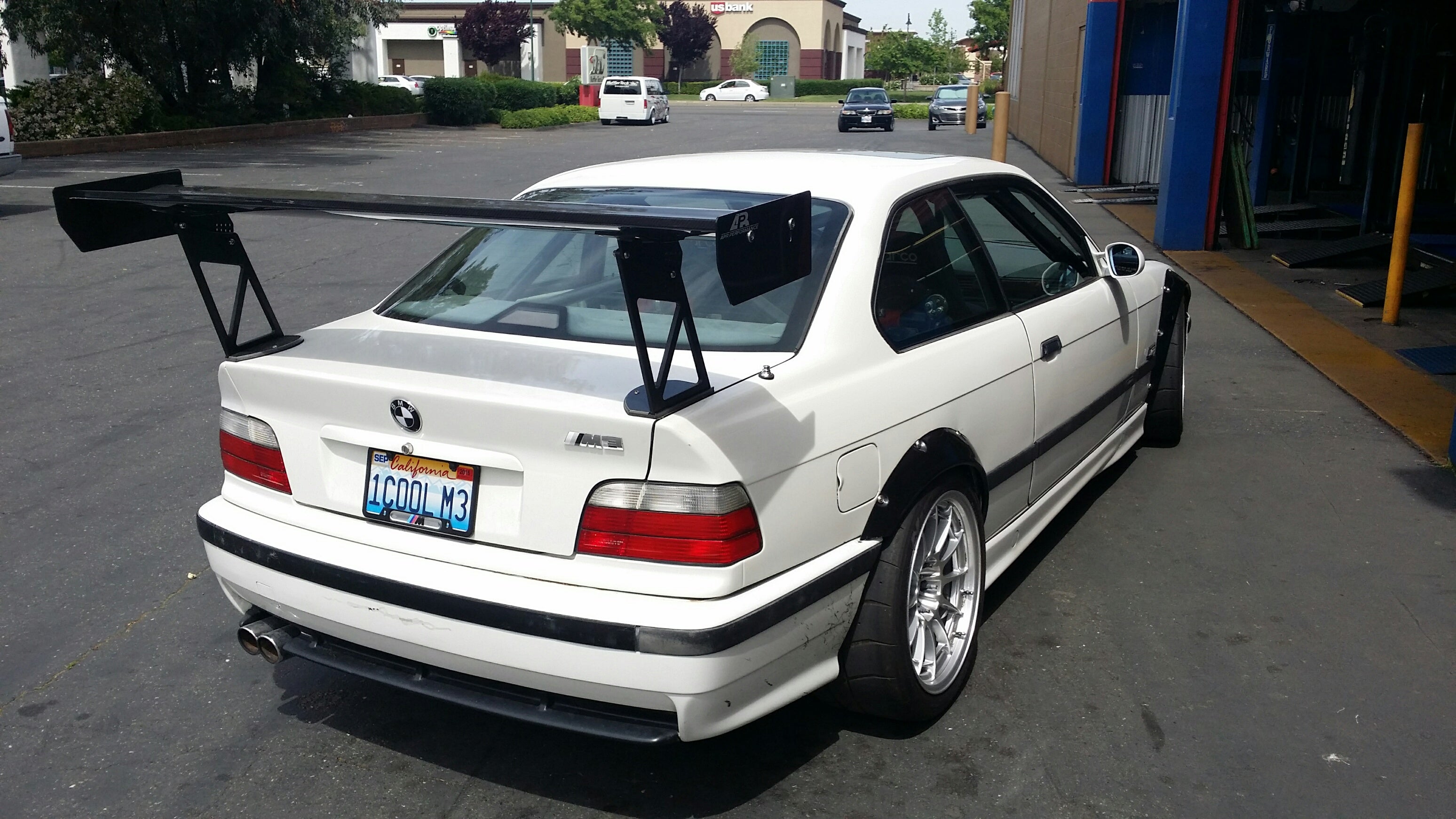 BMW E36 GT-250 Adjustable Wing 1990 - 2000