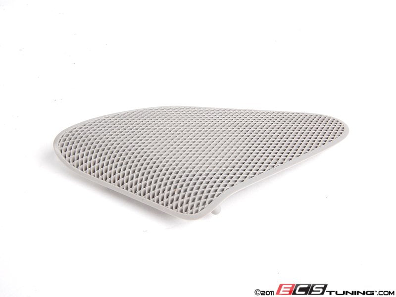 Speaker Grille - Silver - Left