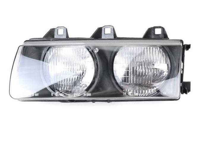 BMW Headlight Assembly – Driver Side (Halogen) 63121387861 – TYC 20366800