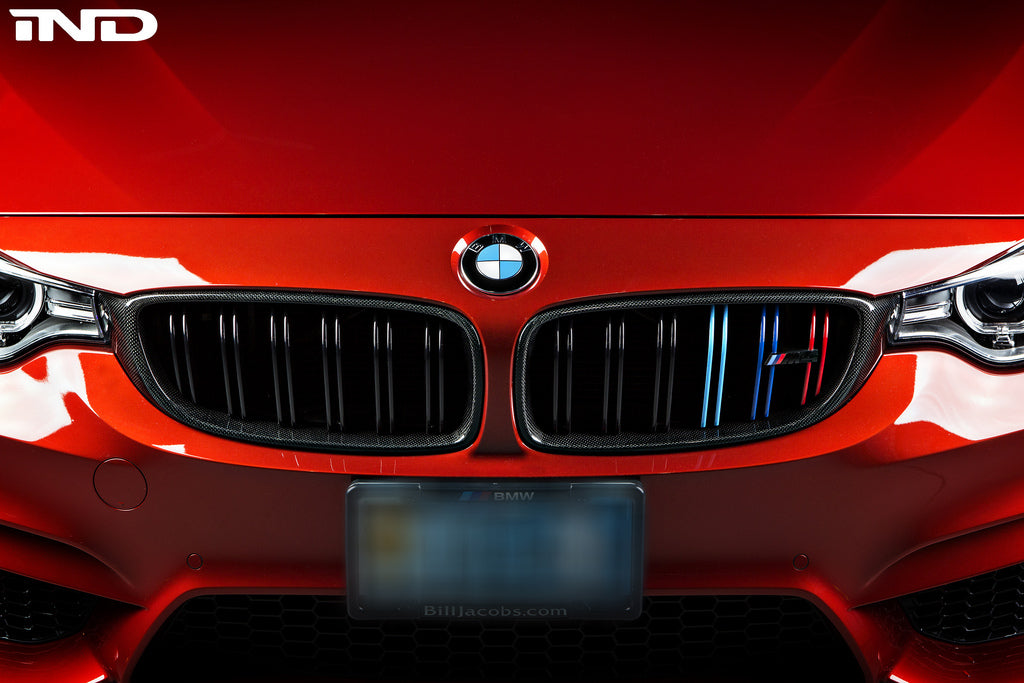 IND F8X M3 / M4 Carbon Grille Set