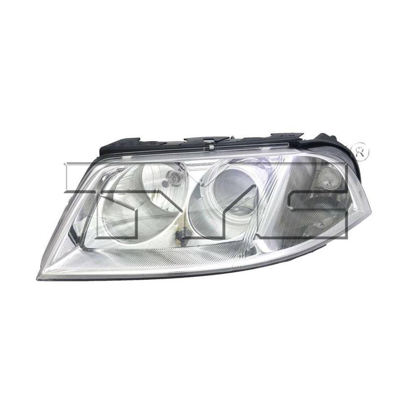 VW Headlight Assembly – Driver Side 3B0941015AQ – TYC 20624400