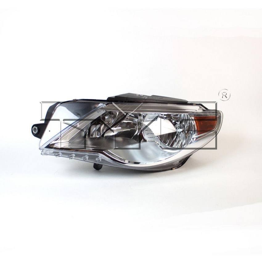 VW Headlight Assembly – Driver Side 3C8941005F – TYC 209054001