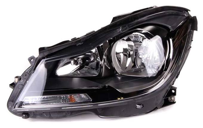 Mercedes Headlight Assembly – Driver Side (Halogen) (Gray Bezel) (NSF) 2048209959 – TYC 209274901