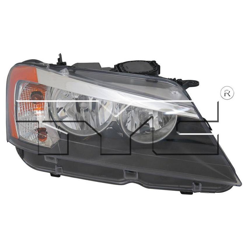 BMW Headlight Assembly – Passenger Side (Halogen) (NSF) 63117222026 – TYC 209583001