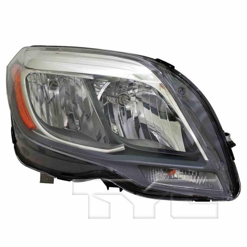 Mercedes Headlight Assembly – Passenger Side (Halogen) 2048204239 – TYC 20981100