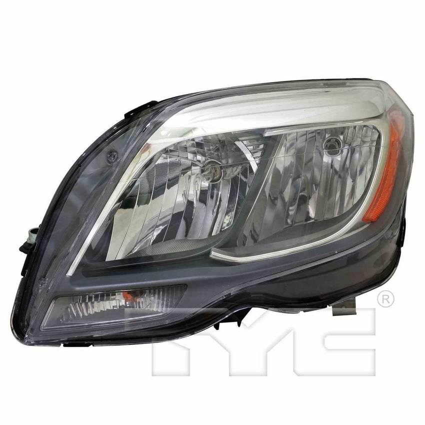 Mercedes Headlight Assembly – Driver Side (Halogen) 2048204139 – TYC 20981200