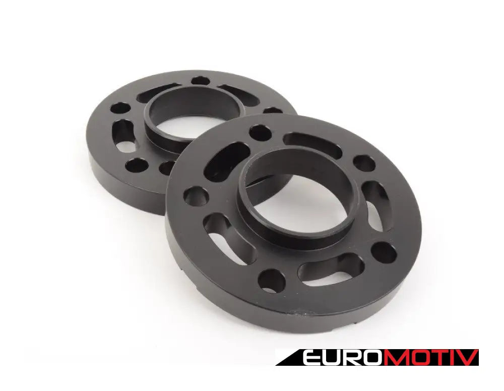 20Mm Big Pad Wheel Spacers - Black (Pair)