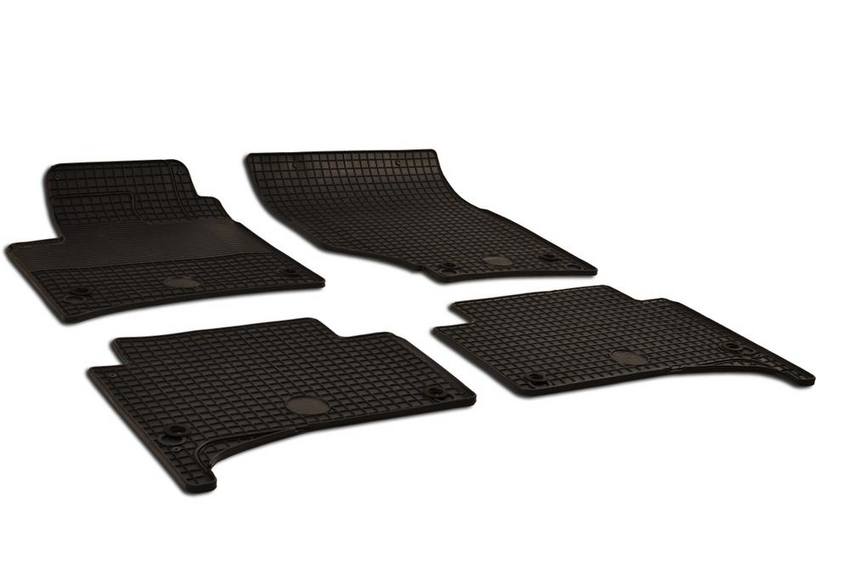 Porsche VW Floor Mat Set – Front and Rear (All-Weather) (Black) 7L1061550HA041 – eEuro Preferred 212747