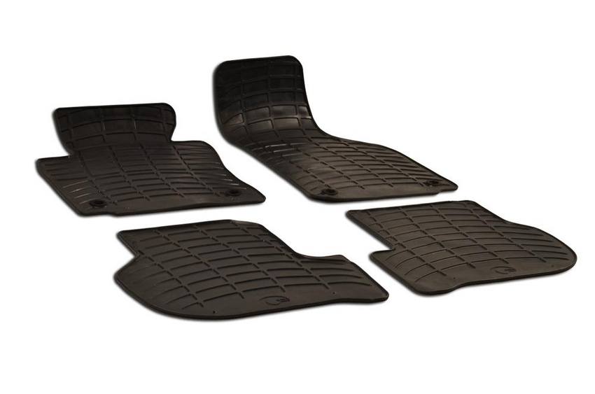 VW Floor Mat Set – Front and Rear (All-Weather) (Black) 1KM061550HA041 – eEuro Preferred 212804