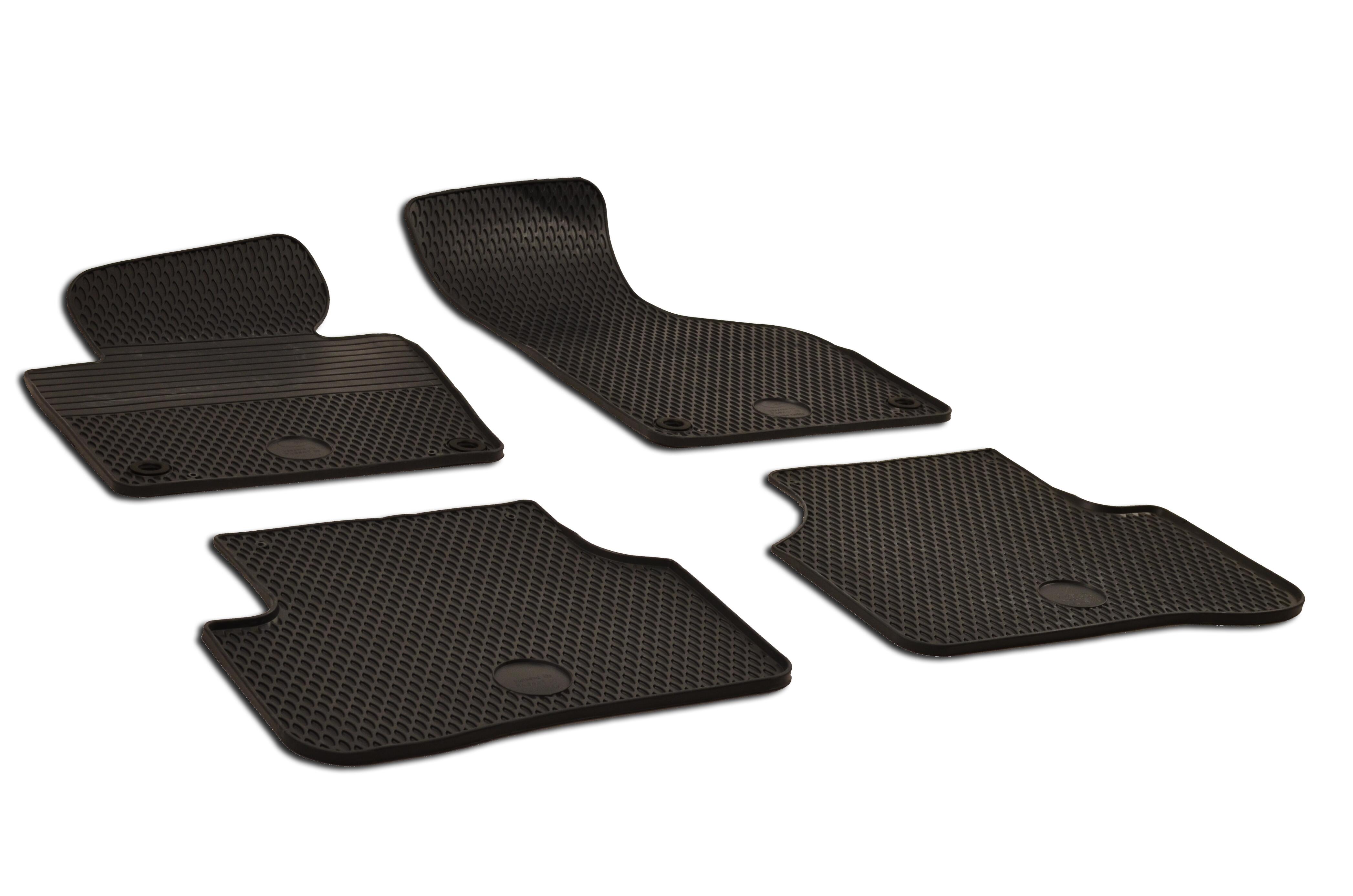 VW Floor Mat Set – Front and Rear (All-Weather) (Black) 3C1061550H041 – eEuro Preferred 212807