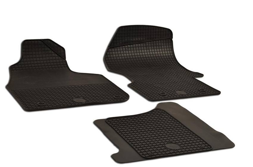 Sprinter Floor Mat Set – Front (All-Weather) (Black) – eEuro Preferred 214875