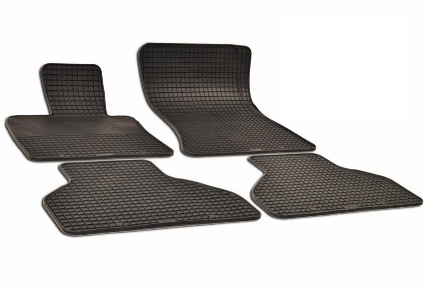 BMW Floor Mat Set – Front and Rear (All-Weather) (Black) 51472458439 – eEuro Preferred 215854FL