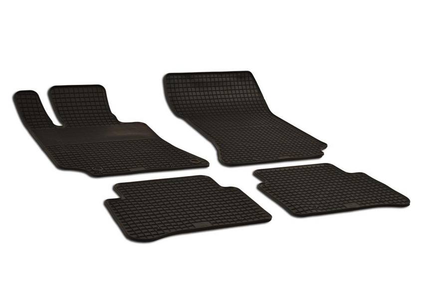 Mercedes Floor Mat Set – Front and Rear (All-Weather) (Black) Q6680711 – eEuro Preferred 216244