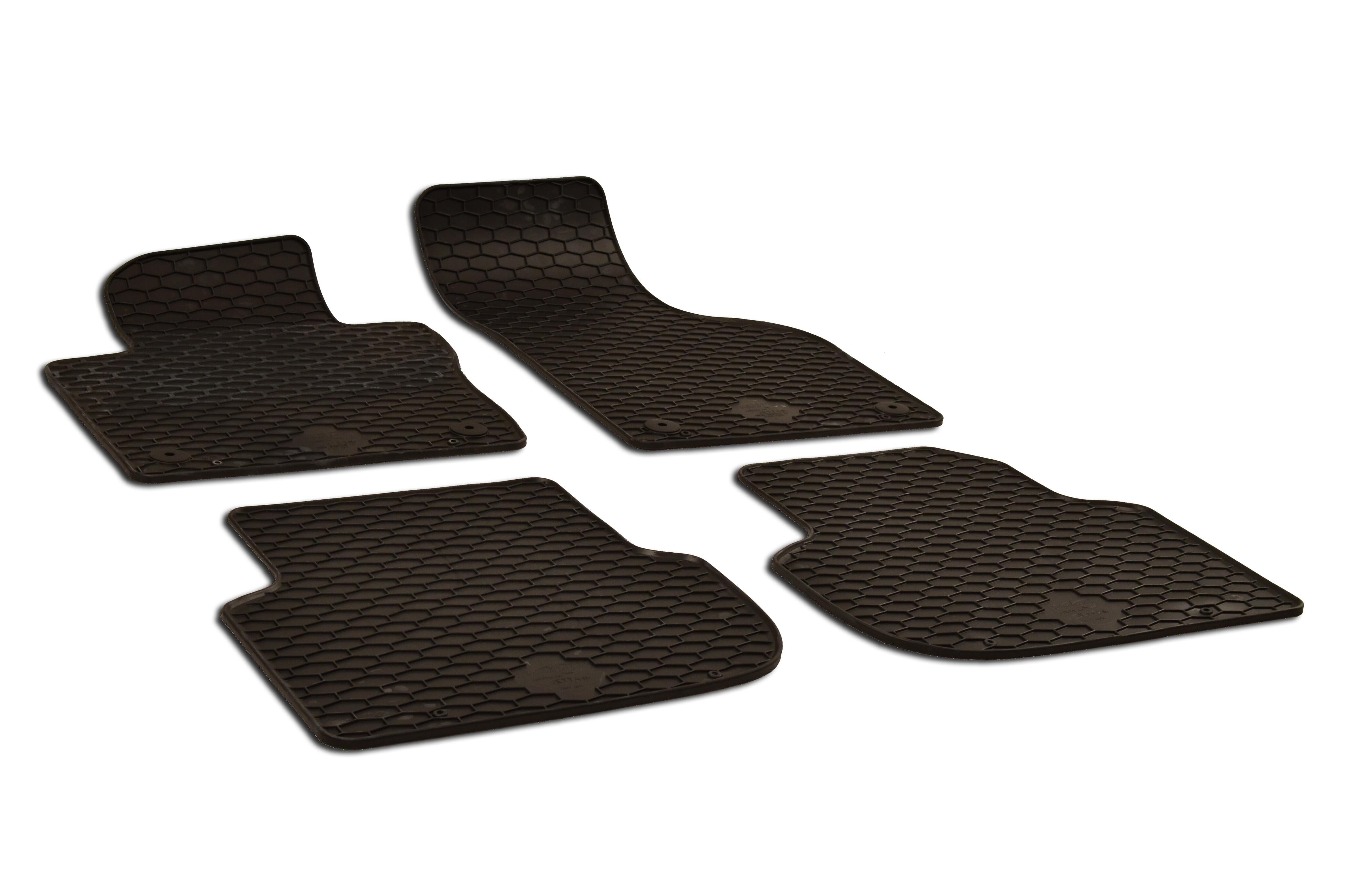 VW Floor Mat Set – Front and Rear (All-Weather) (Black) 5C7061550B041 – eEuro Preferred 216984