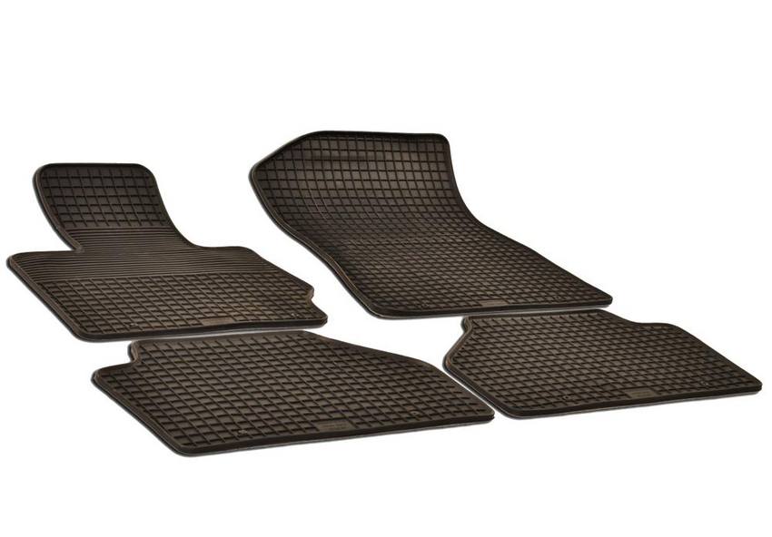 BMW Floor Mat Set – Front and Rear (All-Weather) (Black) 51472286003 – eEuro Preferred 217114FL