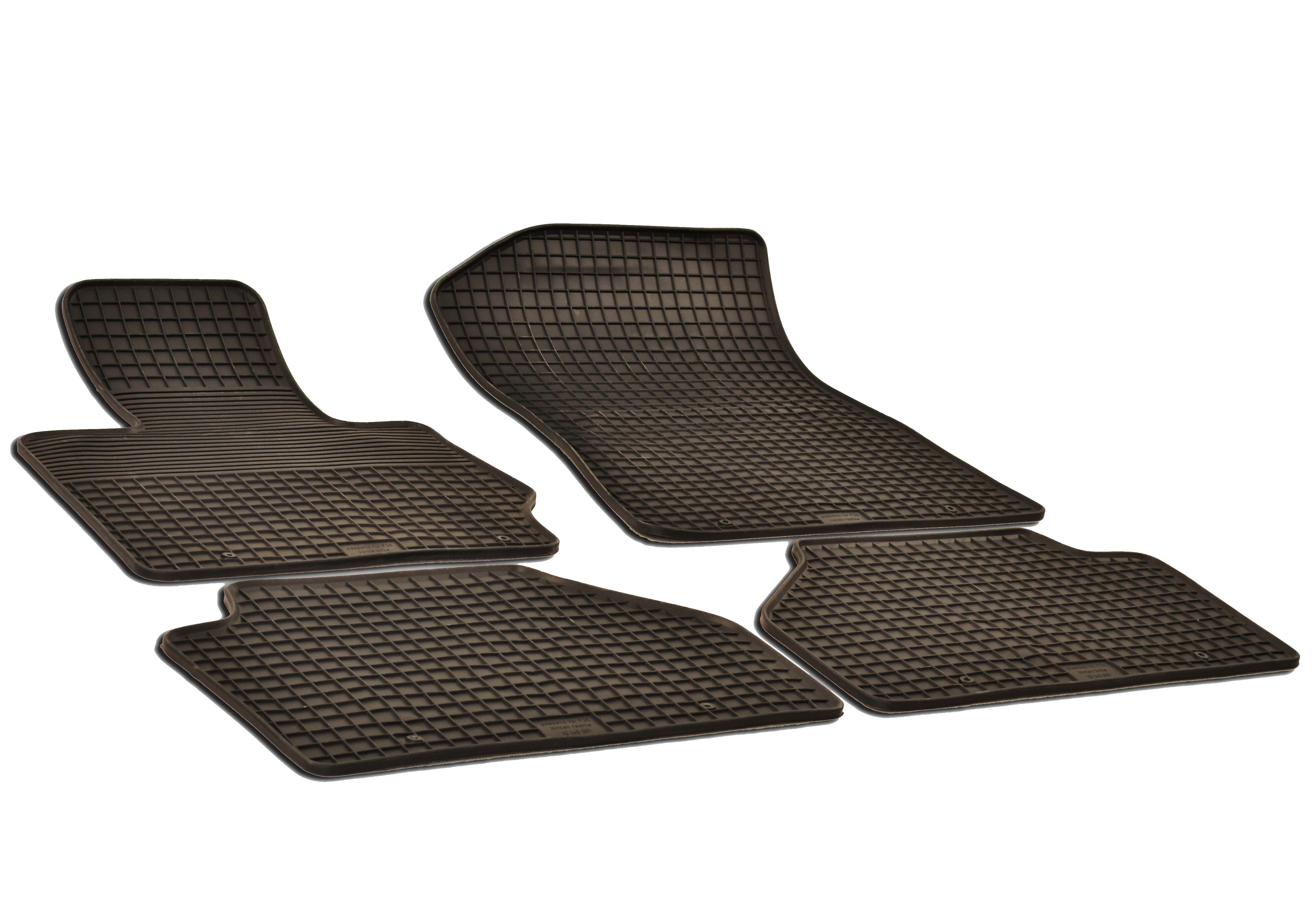 BMW Floor Mat Set – Front and Rear (All-Weather) (Black) 51472286003 – eEuro Preferred 217114FL