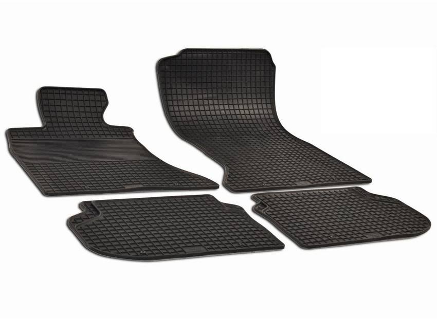 BMW Floor Mat Set – Front and Rear (All-Weather) (Black) 51472153889 – eEuro Preferred 217304FL