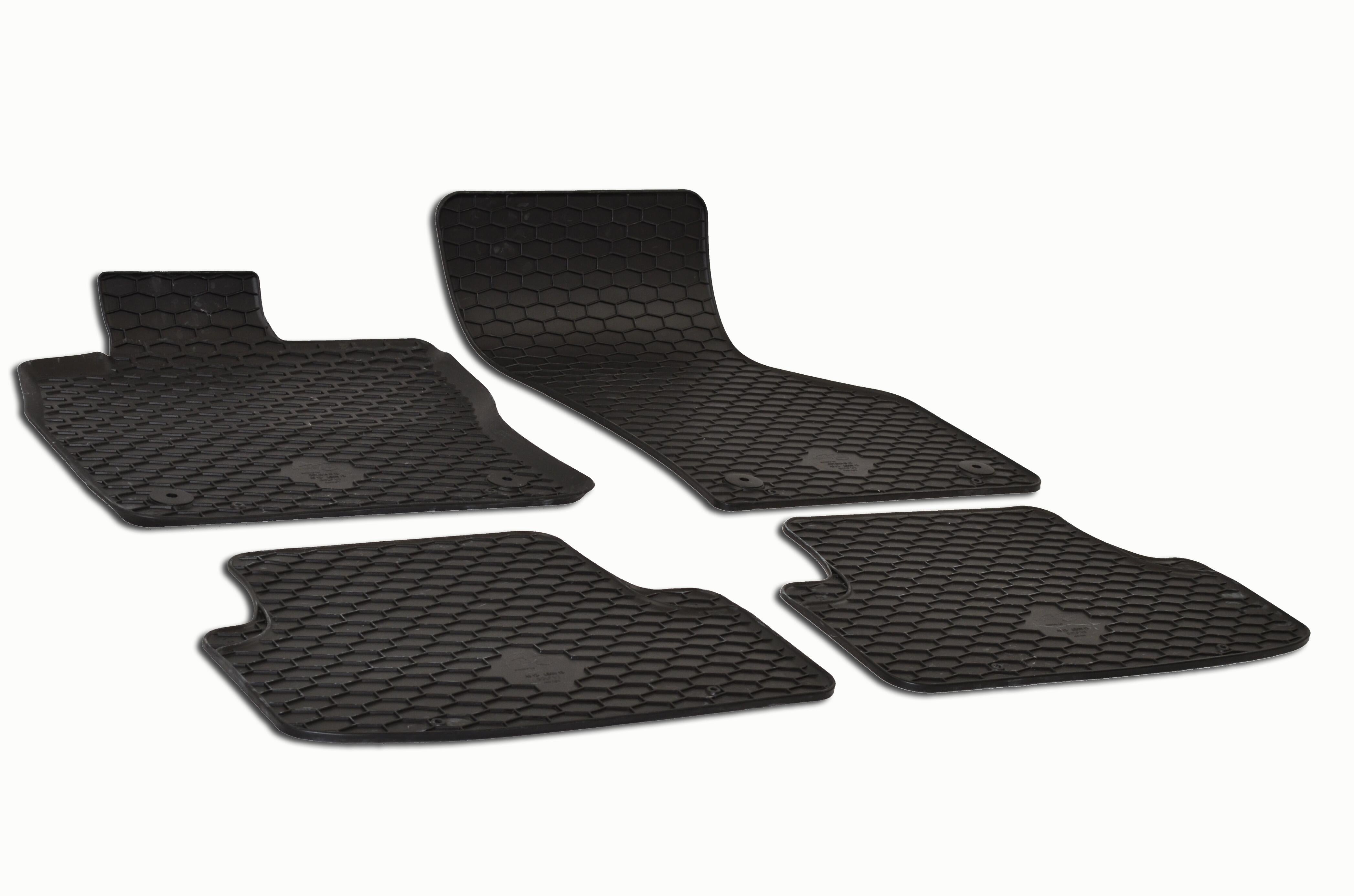 Audi VW Floor Mat Set – Front and Rear (All-Weather) (Black) 8V5061512041 – eEuro Preferred 217876