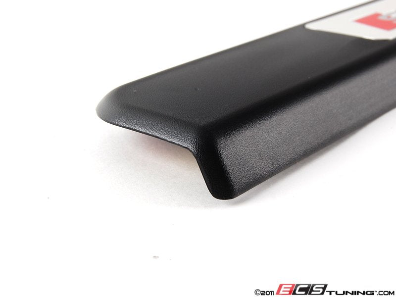 Rear S-Line Door Sill - Satin Black - Left