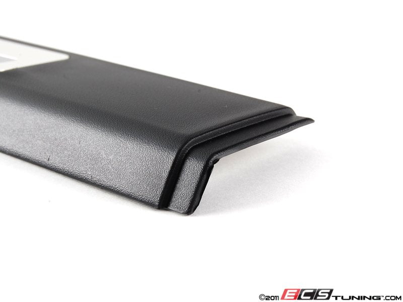 Rear S-Line Door Sill - Satin Black - Left