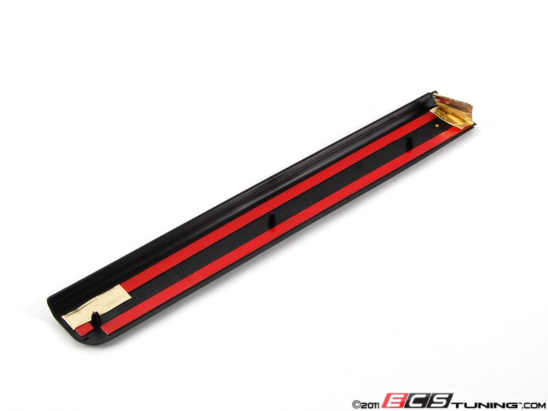 Rear S-Line Door Sill - Satin Black - Left