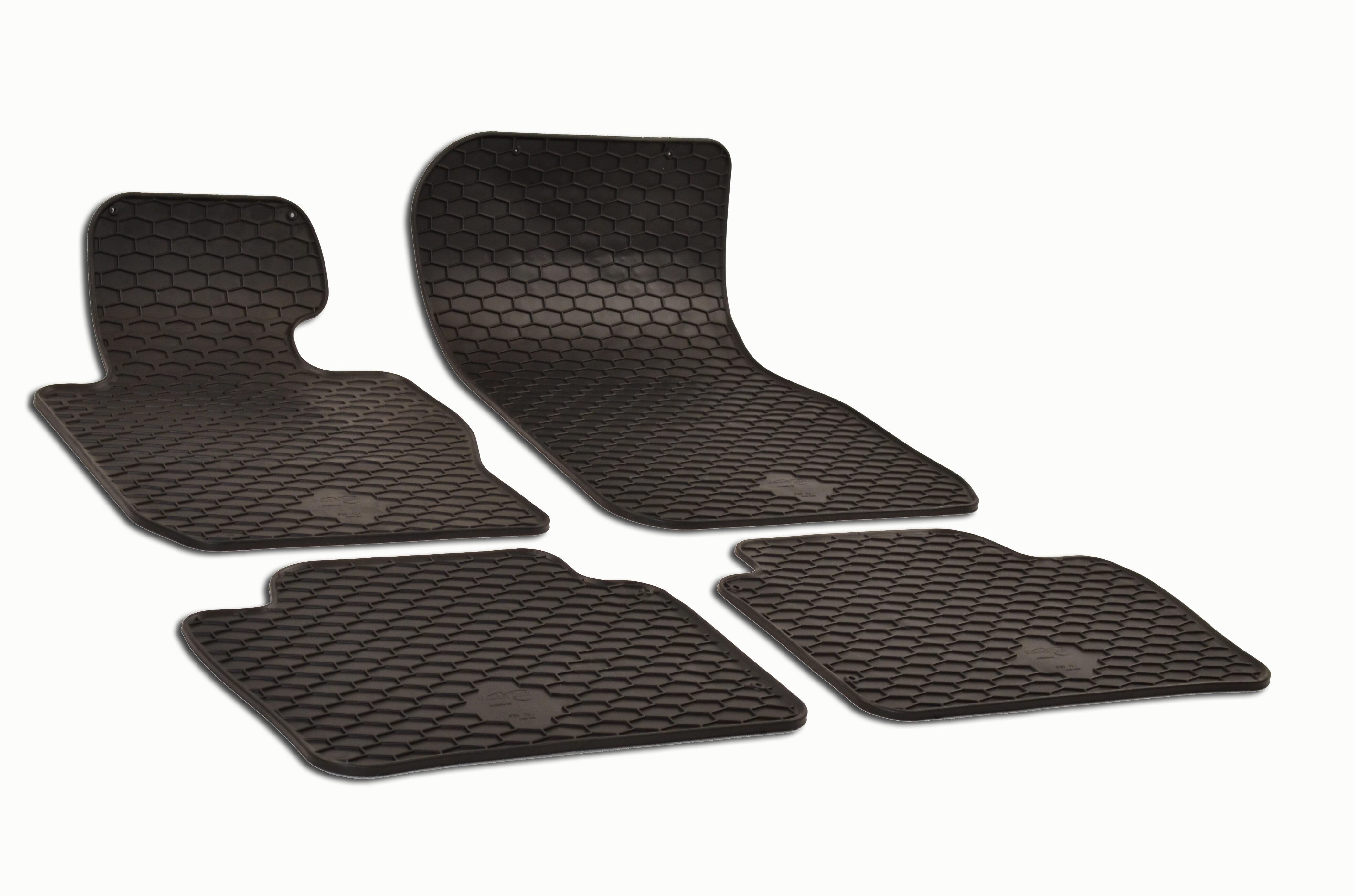 BMW Floor Mat Set – Front and Rear (All-Weather) (Black) 51472219802 – eEuro Preferred 218394