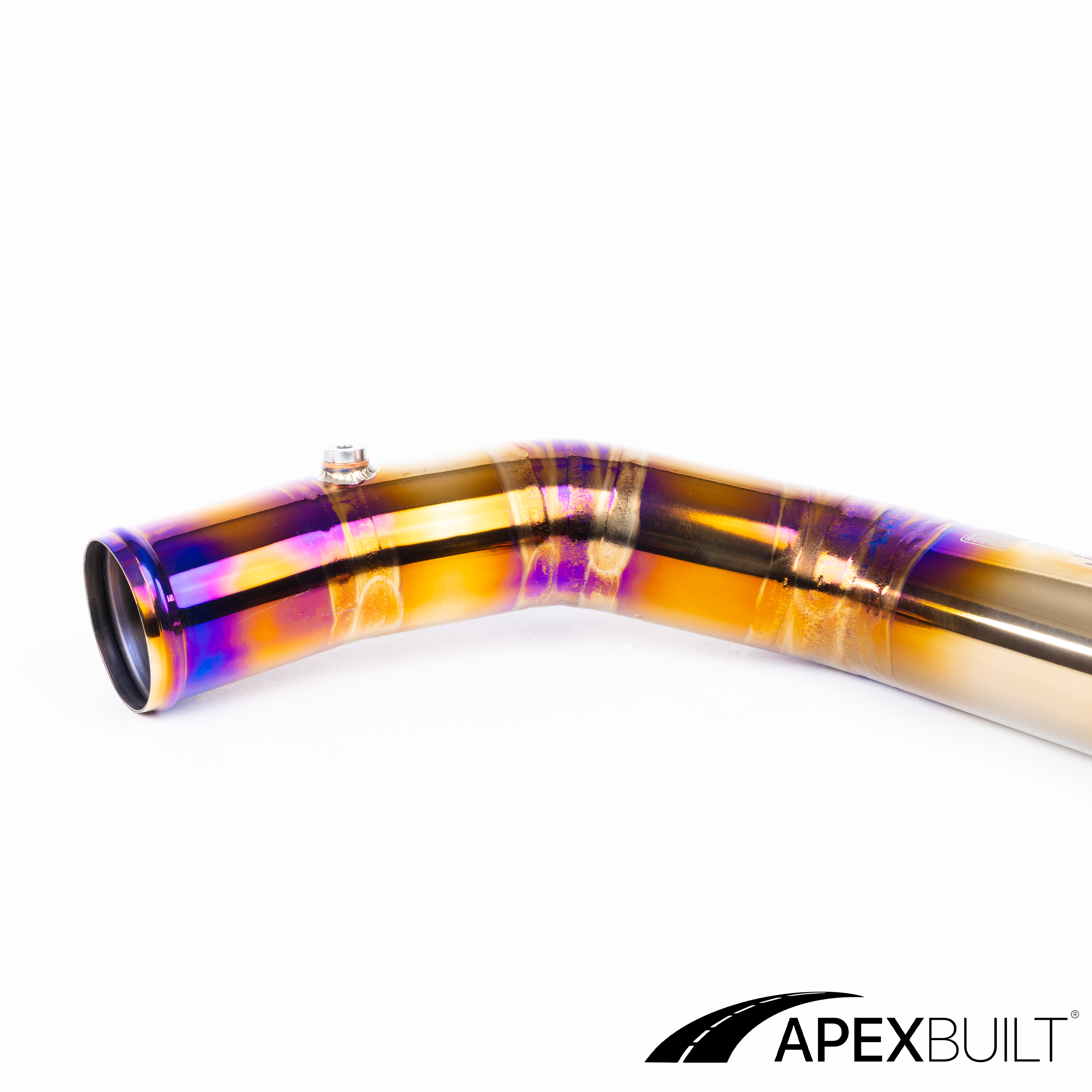 ApexBuilt® BMW F87 M2C, F80 M3, & F82/F83 M4 Titanium Charge Pipe Kit (S55, 2015-20)