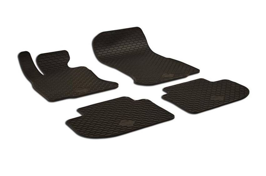 BMW Floor Mat Set – Front and Rear (All-Weather) (Black) 51472210729 – eEuro Preferred 220434FL